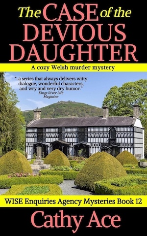 The Case of the Devious Daughter by Cathy Ace front cover