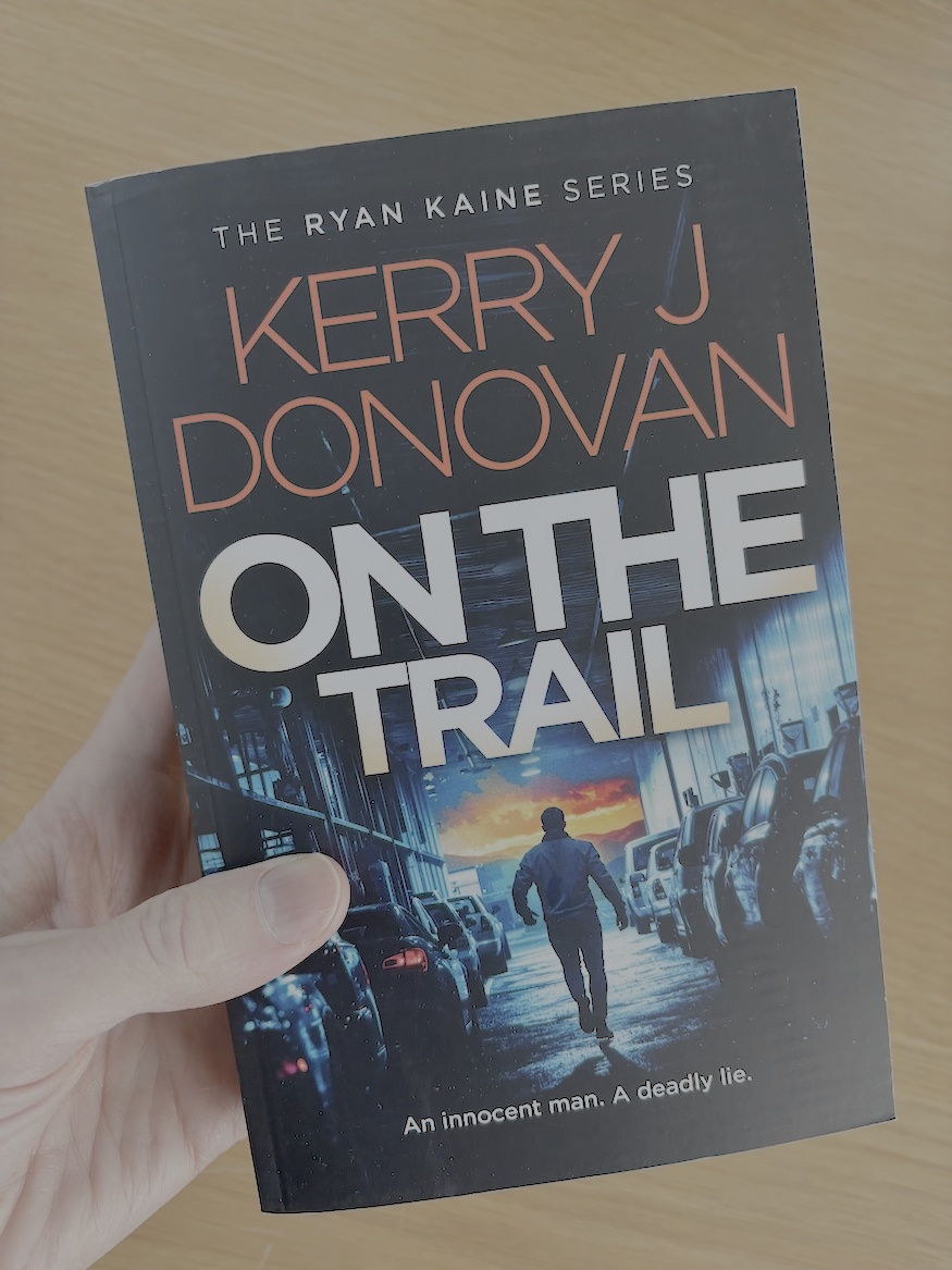 On the Trail by Kerry J Donovan front cover photo