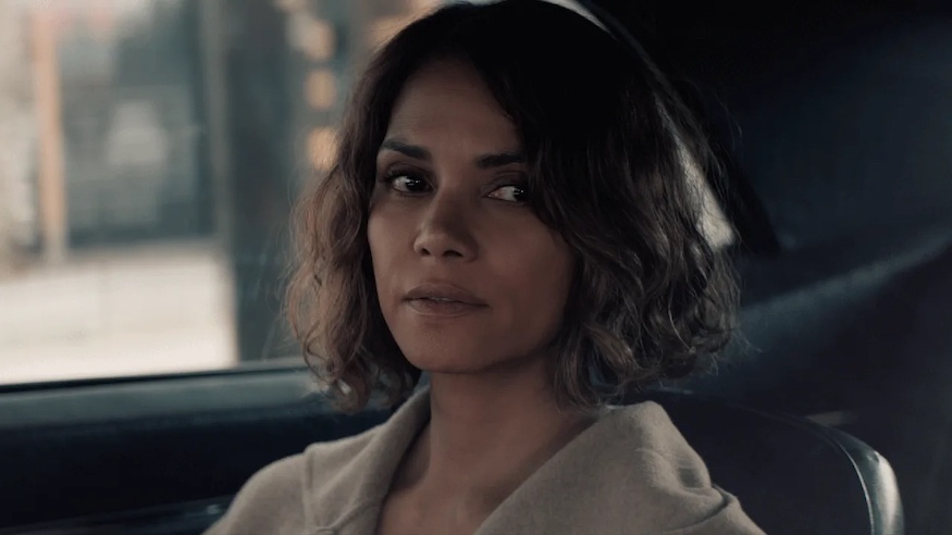 Halle Berry in the film Crime 101
