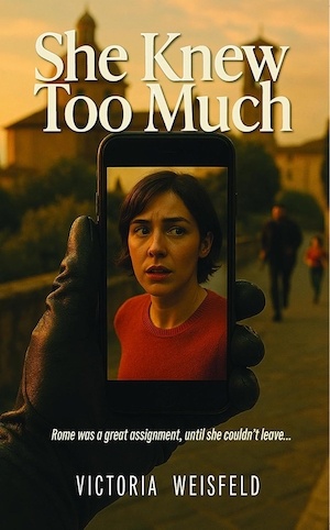 She Knew Too Much by Victoria Weisfeld front cover