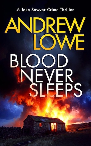 Blood Never Sleeps by Andrew Lowe front cover
