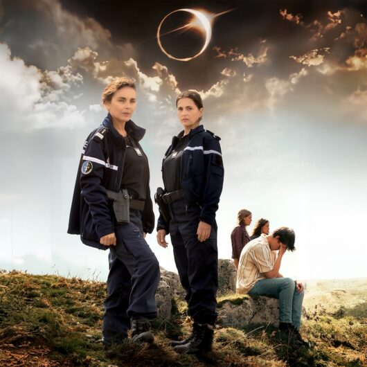 key art from the French crime show The Eclipse