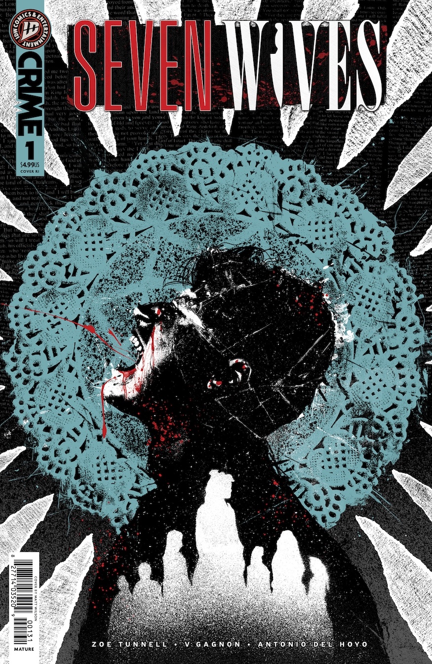 Seven Wives comic by IDW issue 1 cover