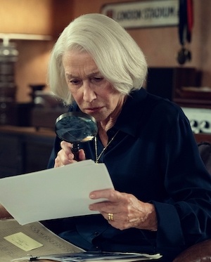 Helen Mirren as Elizabeth Best in The Thursday Murder Club Netflix film