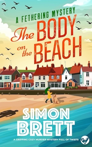 The Body on the Beach by Simon Brett front cover