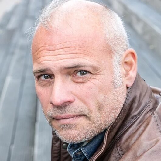 Swiss crime fiction author Joseph Incardona portrait photo