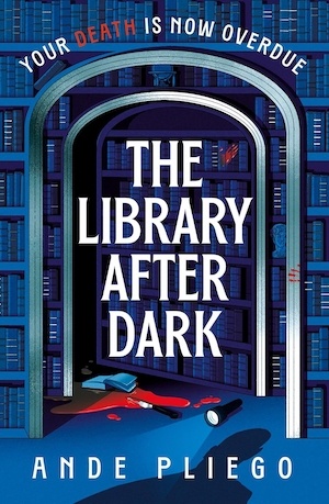 The Library After Dark by Ande Pliego front cover