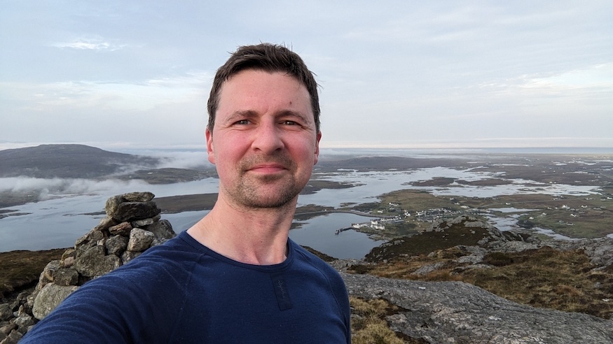 Scottish crime author Andrew Raymond on South Uist