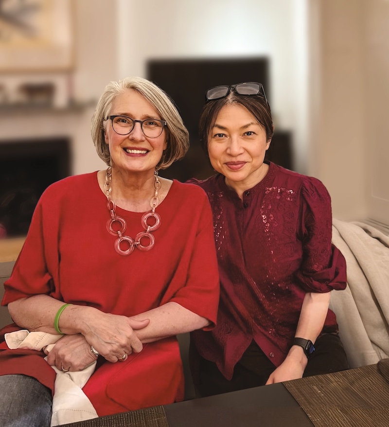 Louise Penny and Mellissa Fung, thriller authors