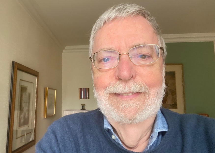 Crime fiction author David Fairer landscape photo
