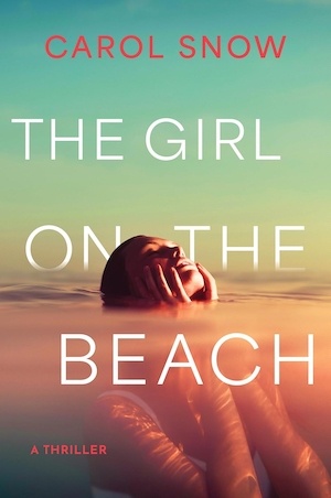 The Girl on the Beach by Carol Snow front cover