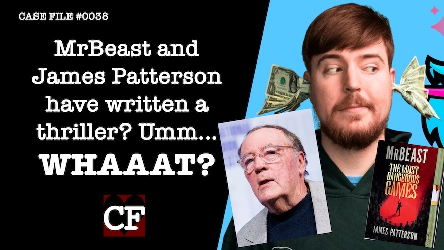 MrBeast and James Patterson intro screen