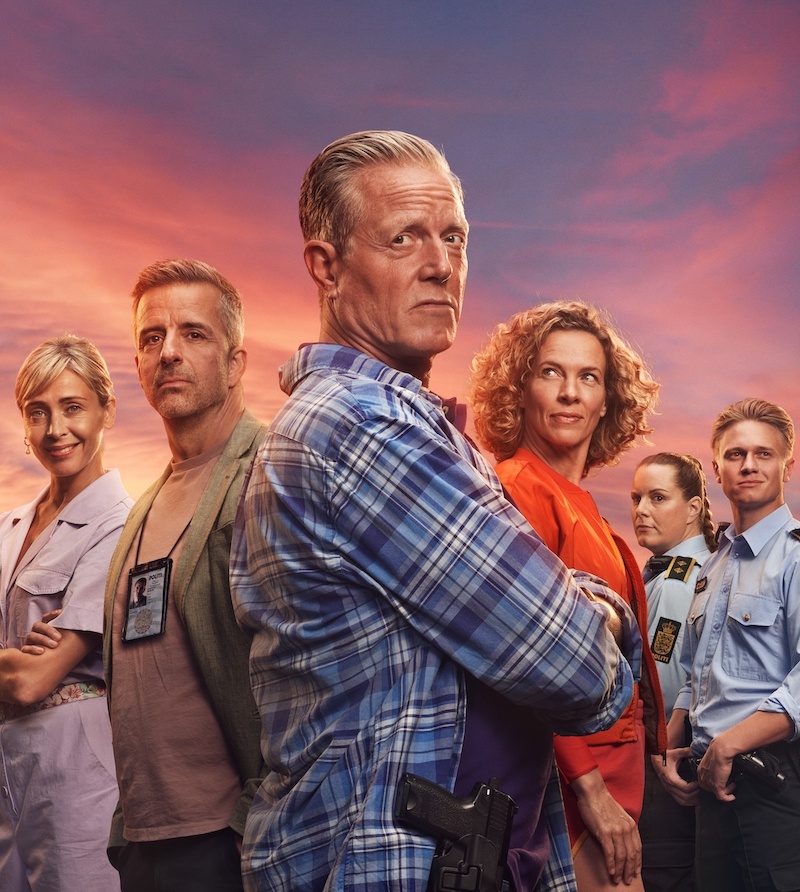 The Sommerdahl Murders season four key art