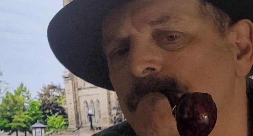 Crime fiction author and PI James B Petrie