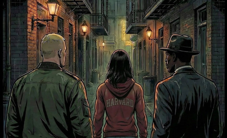 Nola Triad anonymous authors illustration