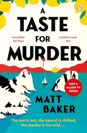 A Taste for Murder by Matt Baker front cover