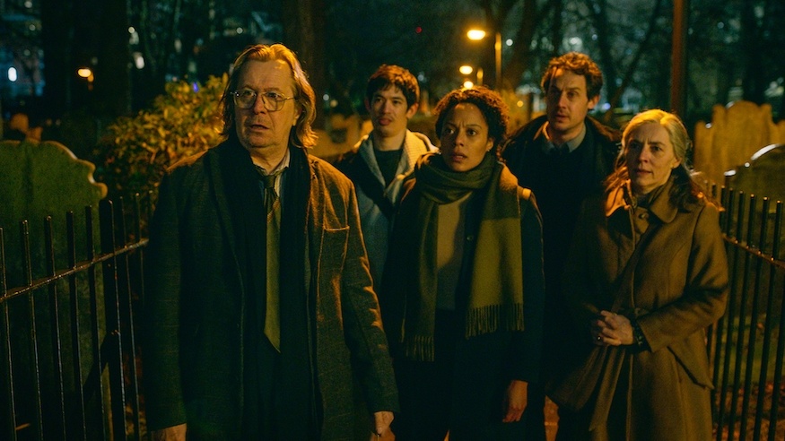 Five cast members from Slow Horses season one.