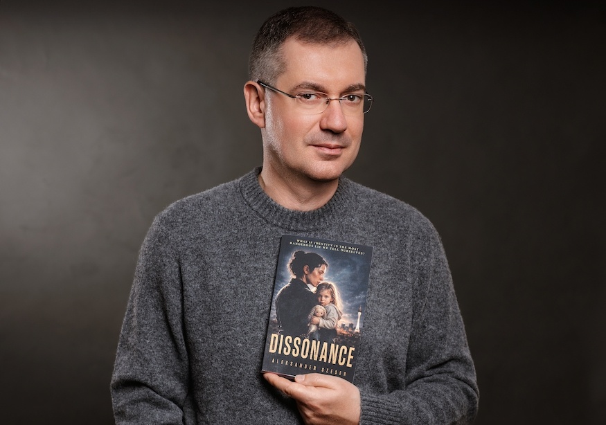 Crime thriller author Aleksander Szeser front cover
